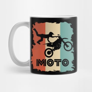Retro Motocross Vintage Style Mug